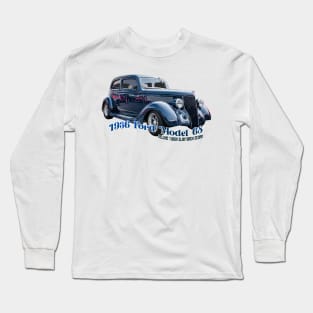 1936 Ford Model 68 Deluxe Tudor Slantback Sedan Long Sleeve T-Shirt